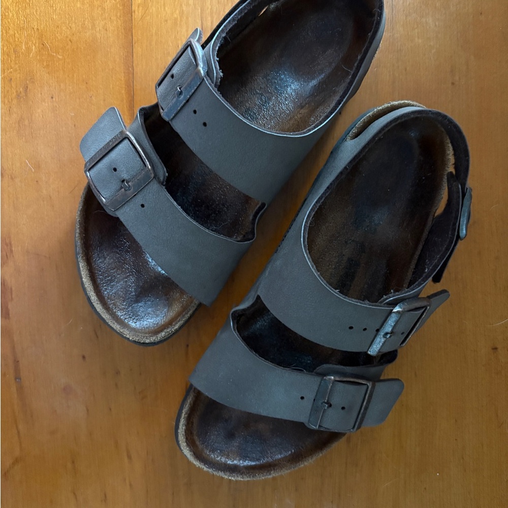 Birkenstock Birkibuc Milano Sandals Size 38